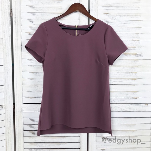 Express Tops - [Express] Stretch Crew Neck Top